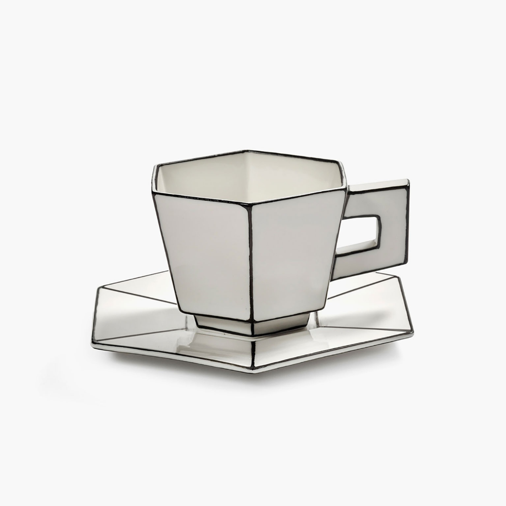 Carte Blanche カプチーノカップ＆ソーサー