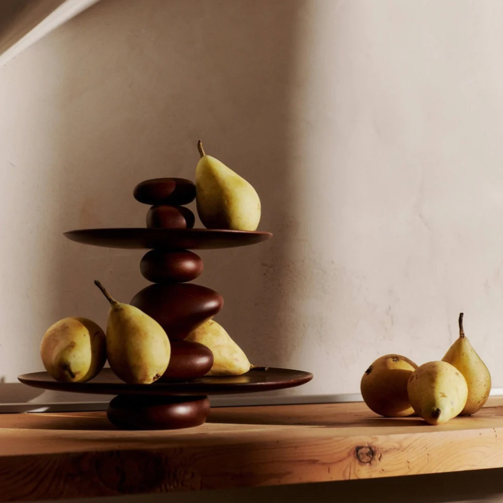 Pebble Stand Dark Brown